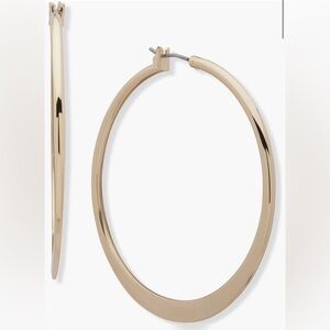 Lauren Ralph Lauren Thin Gold Hoop Earrings